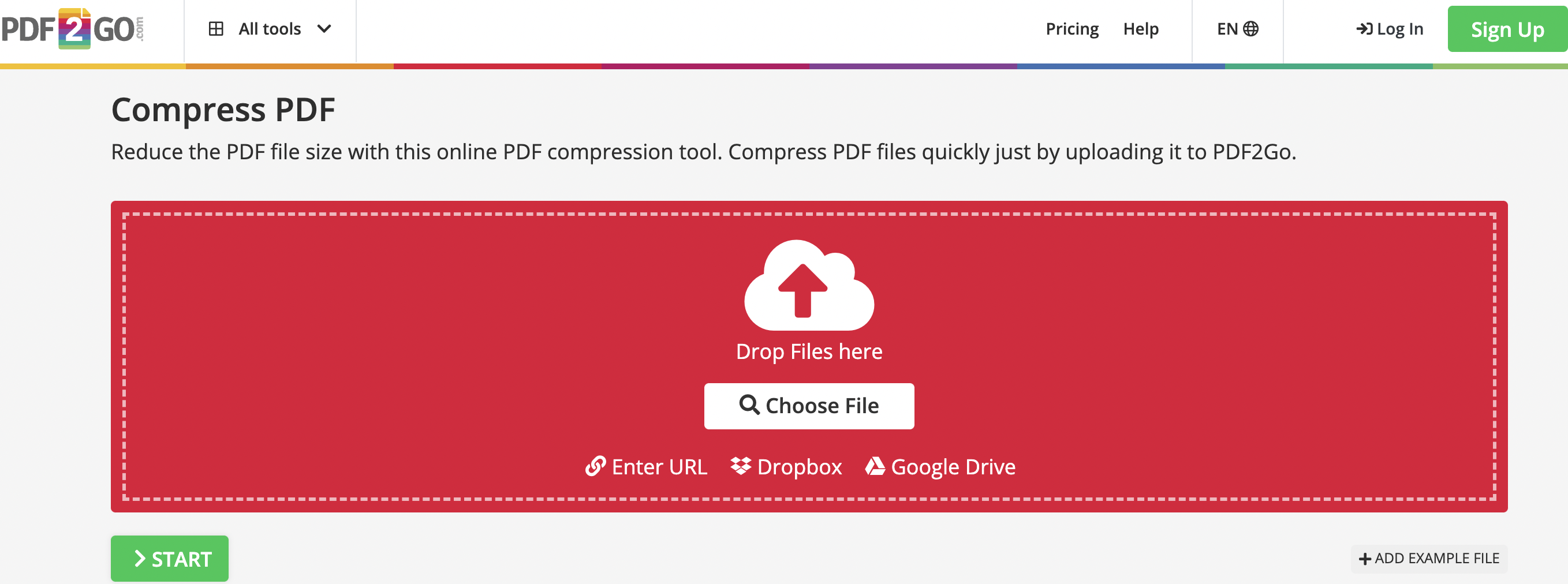 Compress PDF for email