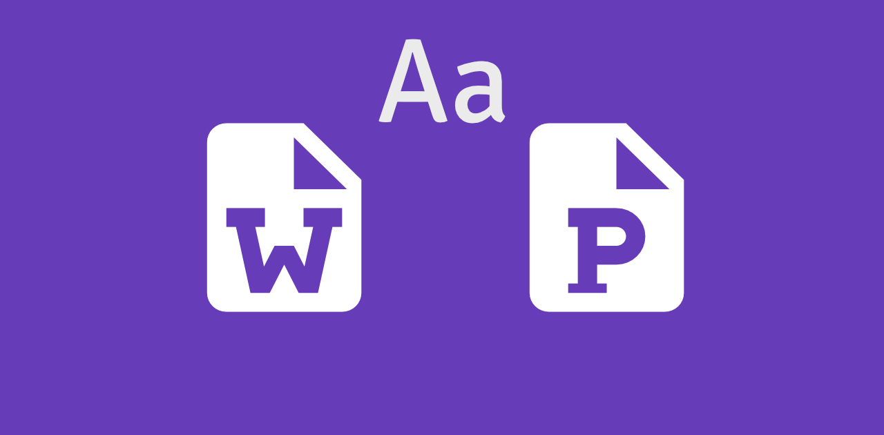 كيفية تضمين الخطوط في Word وPowerPoint
