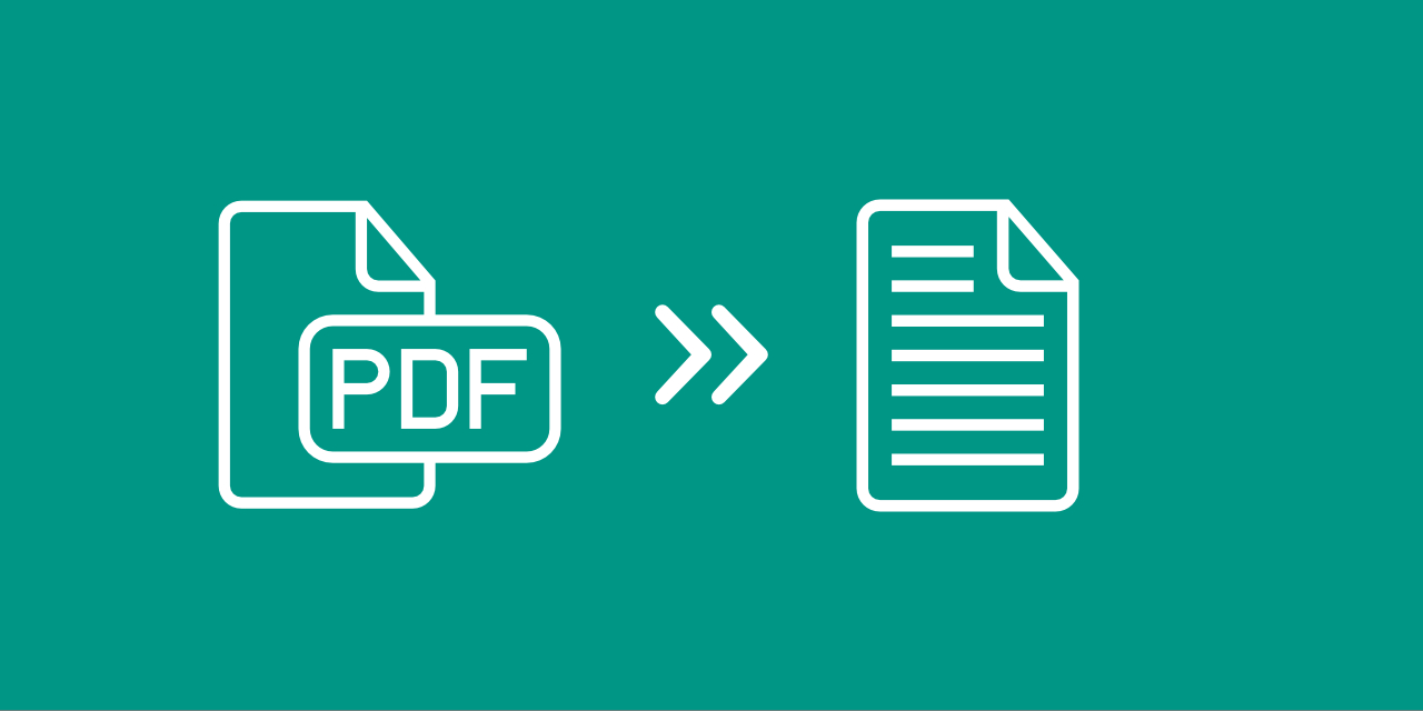 PDF إلى نص - قم بتحويل PDF إلى نص بسهولة أونلاين
