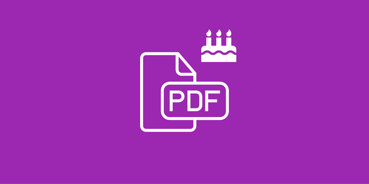 PDF Turns 30: A Retrospective on a Popular Document Format
