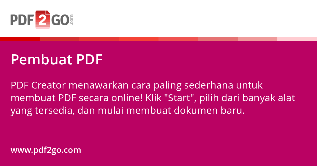 Pembuat PDF